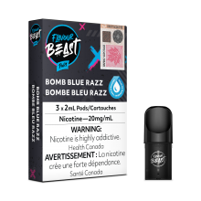 Flavour Beast Bomb Blue Razz Pod Pack 20mg